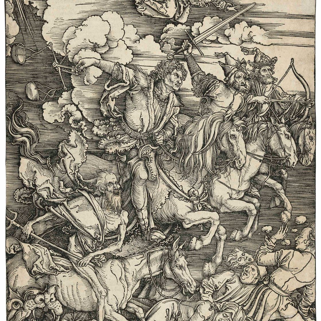 Albrecht Dürer — Четыре всадника Апокалипсиса, из фильма "Апокалипсис"