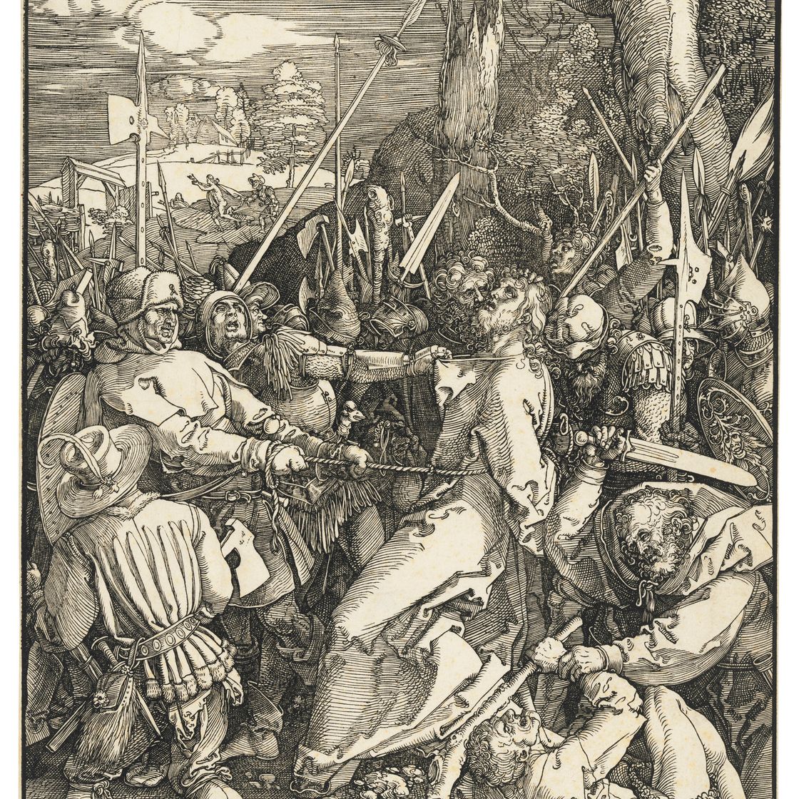 Albrecht Dürer — Пленение Христа, из книги "Великие страсти"