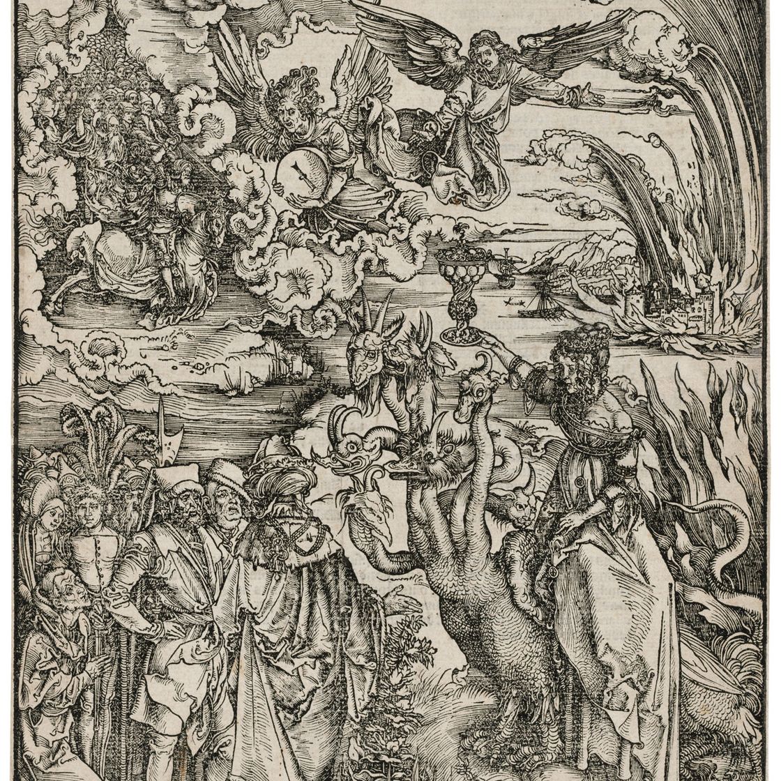 Albrecht Dürer — Вавилонская блудница, из фильма "Апокалипсис"