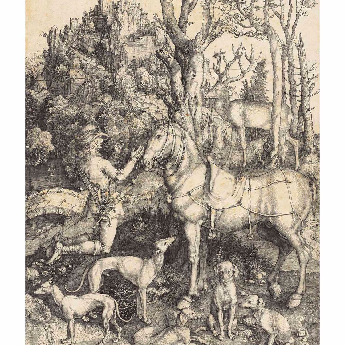 Albrecht Dürer — Святой Евстафий