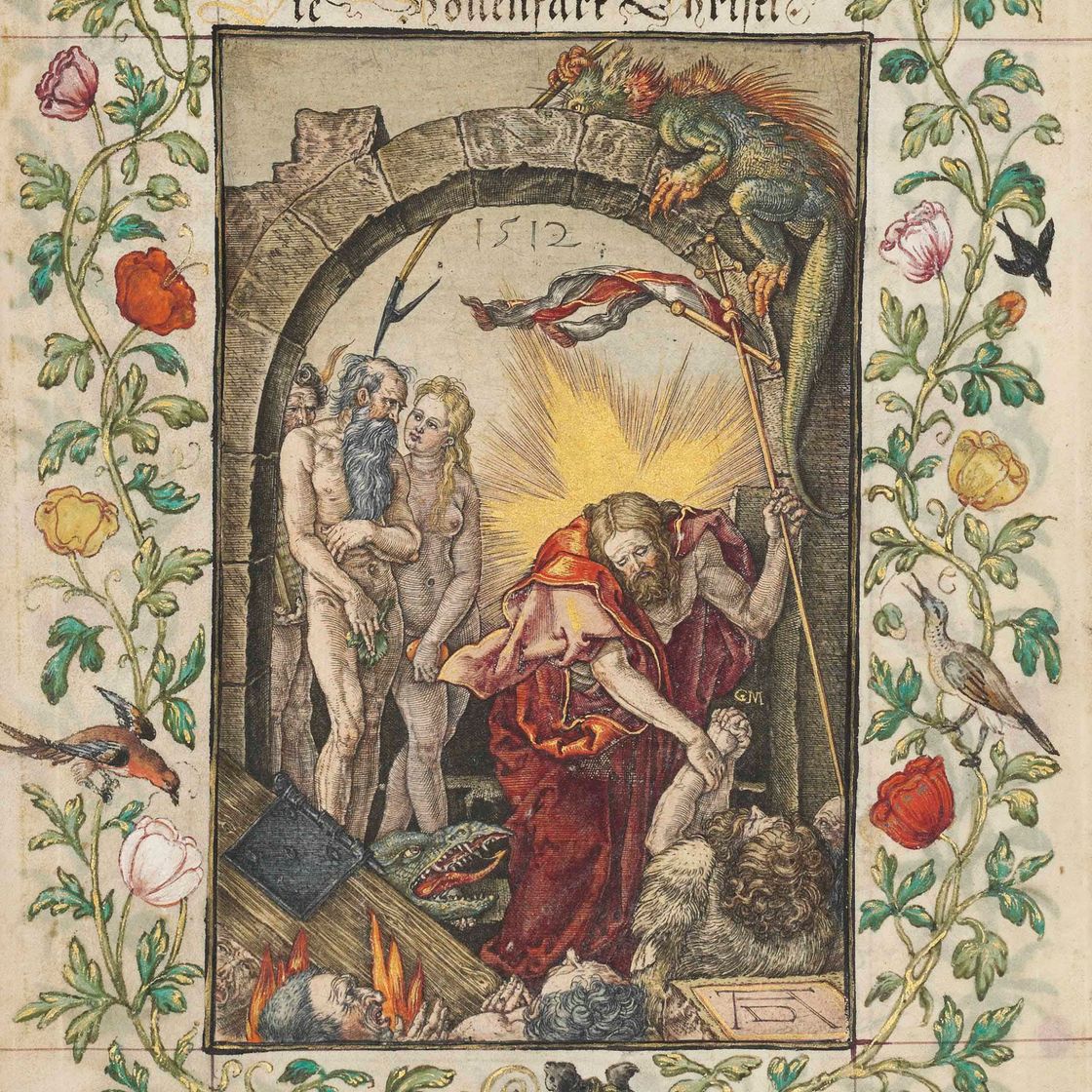 Albrecht Dürer — Христос в подвешенном состоянии, из "Страстей господних" (Б., М., Зал. 16; С.М.С. 58)