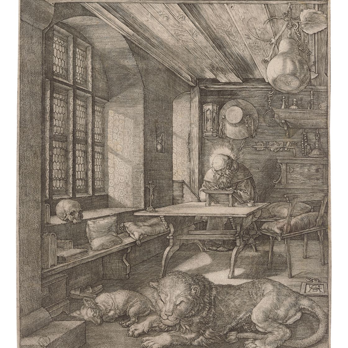 Albrecht Dürer — Святой Иероним в своем кабинете
