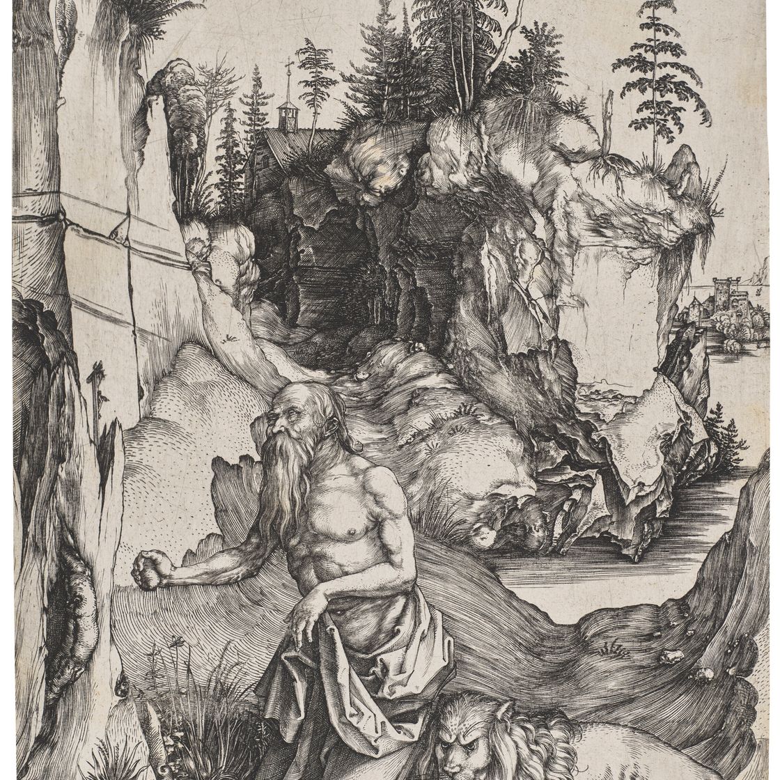 Albrecht Dürer — Святой Иероним в покаянии