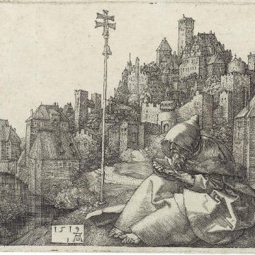 Albrecht Dürer — Рединг святого Антония (Б. 58; М., Холл. 51; С.М.С. 87)