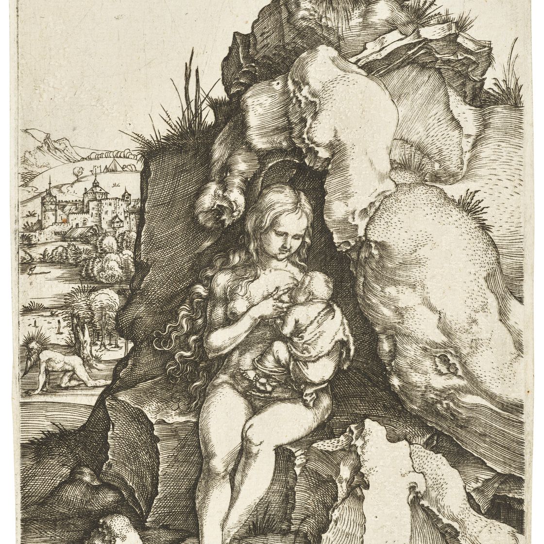 Albrecht Dürer — Покаяние святого Иоанна Златоуста