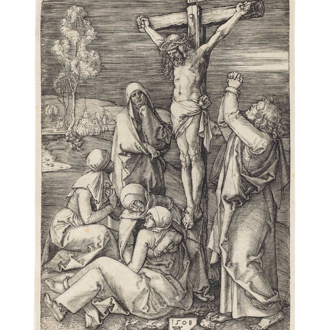 Albrecht Dürer — Христос на кресте