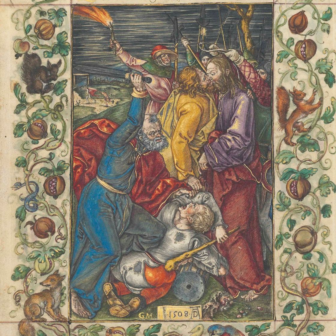 Albrecht Dürer — "Предательство Христа", из "Страстей господних" (Б., М., Зал. 5; С.М.С. 47)