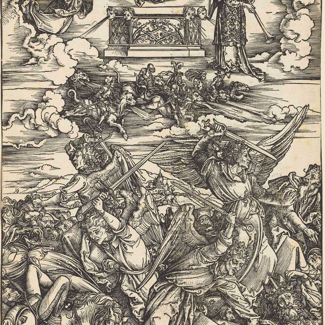 Albrecht Dürer — Четыре ангела-мстителя из фильма "Апокалипсис"