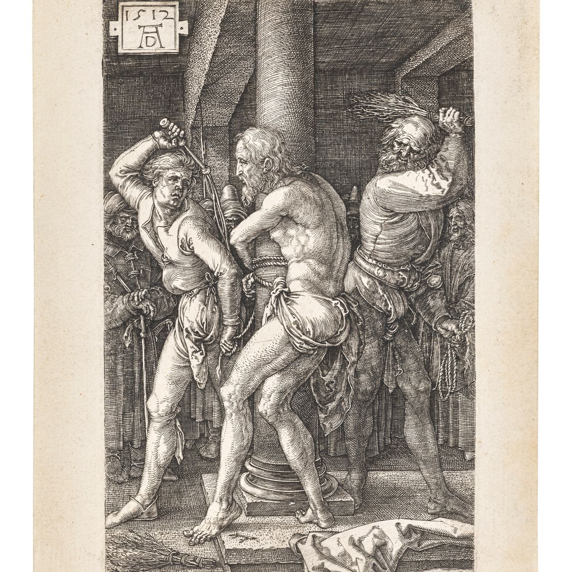 Albrecht Dürer — Бичевание, от: Выгравированная страсть