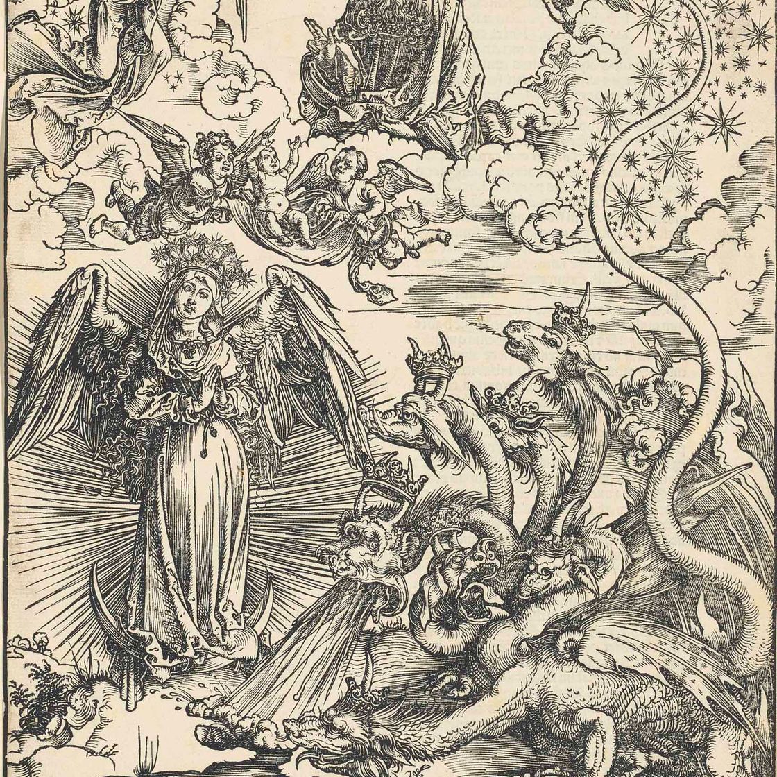 Albrecht Dürer — Апокалиптическая женщина, из фильма "Апокалипсис"
