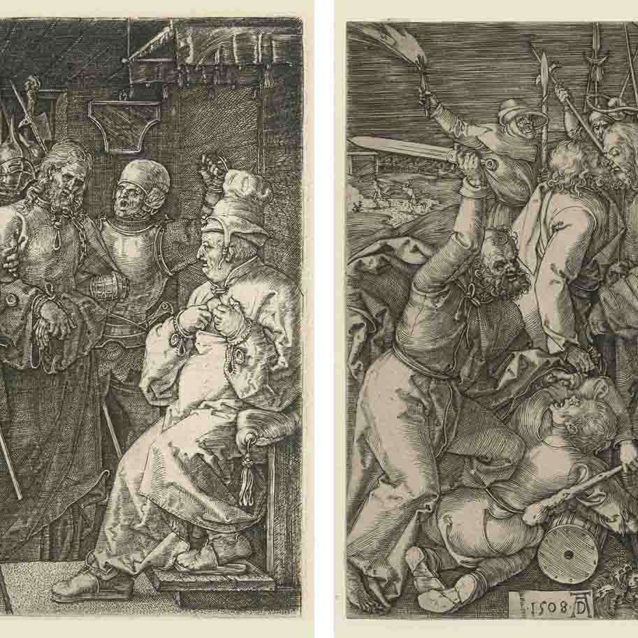 Albrecht Dürer — "Выгравированная страсть" (Б., М., Зал. 3-18; С.М.С. 45-60)