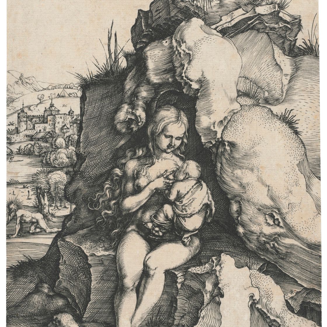 Albrecht Dürer — Покаяние святого Иоанна Златоуста
