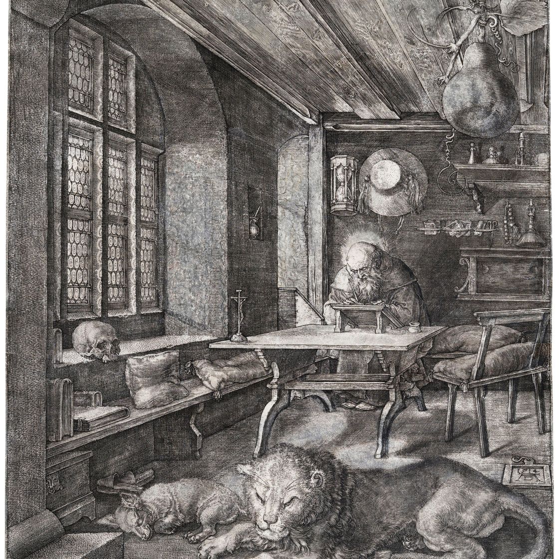 Albrecht Dürer — Святой Иероним в своем кабинете