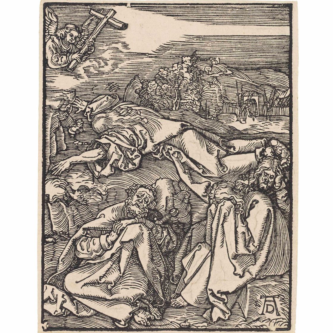 Albrecht Dürer — Христос на Елеонской горе (ч. 54; М., гл. 162; С.М.С. 223)