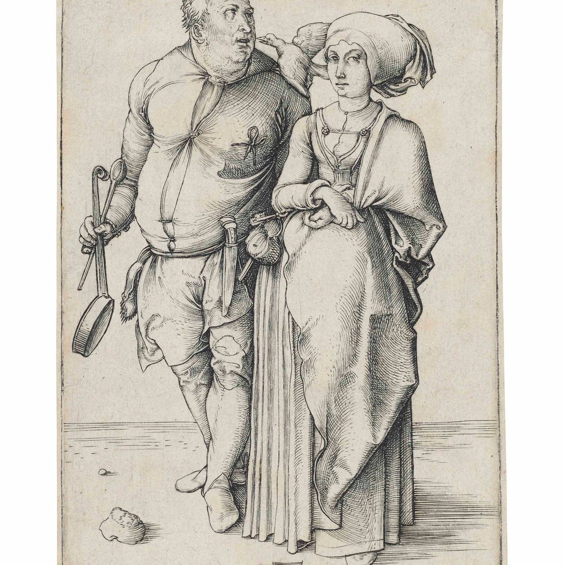 Albrecht Dürer — Повар и его жена
