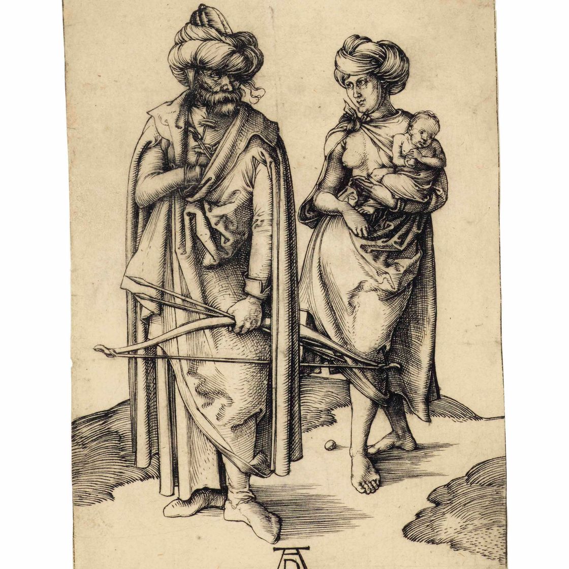 Albrecht Dürer — Турецкая семья