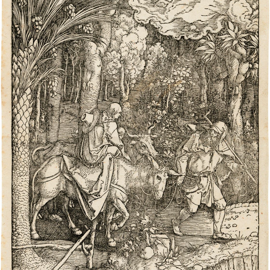 Albrecht Dürer — Бегство в Египет