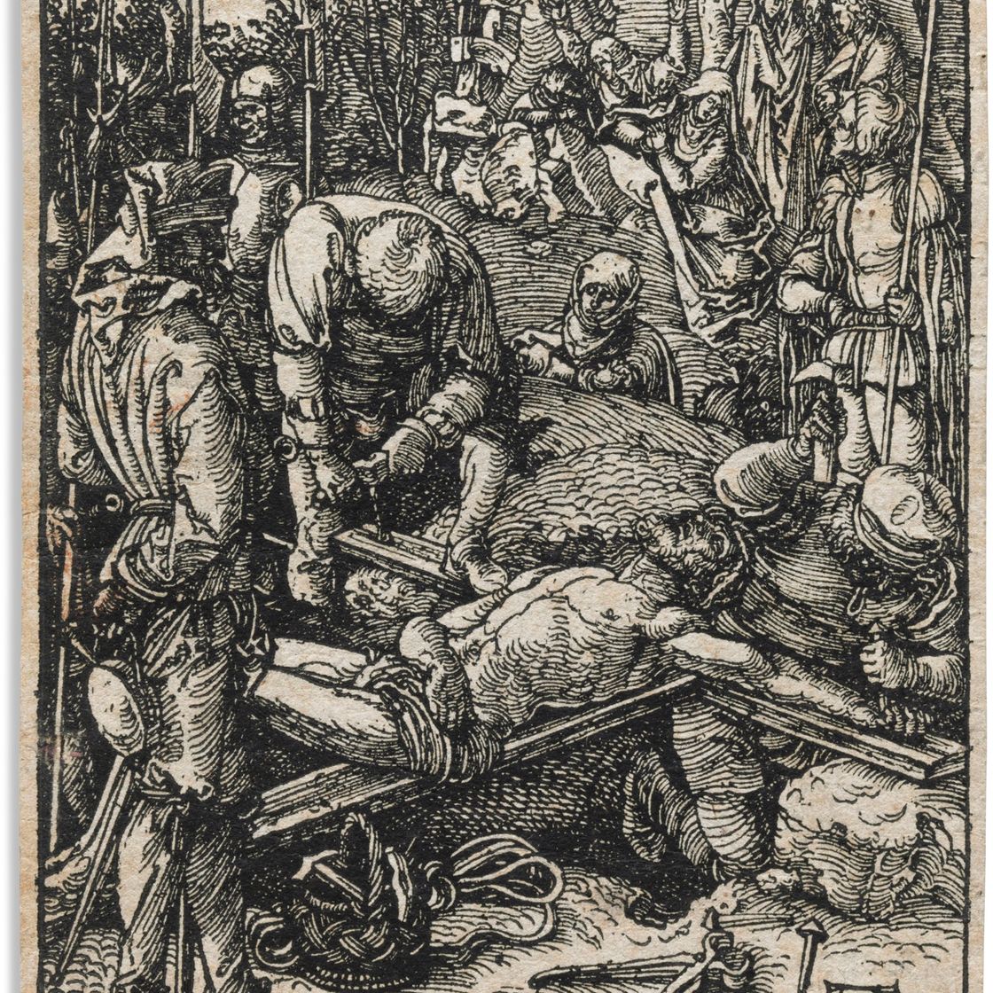 Albrecht Dürer — Христос, пригвожденный к кресту, из фильма "Малые страсти"