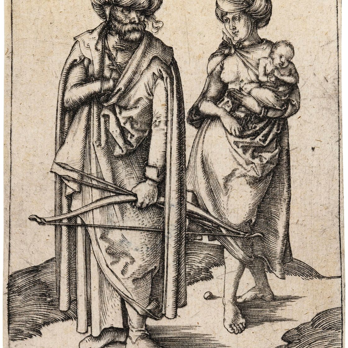 Albrecht Dürer — Турецкая семья