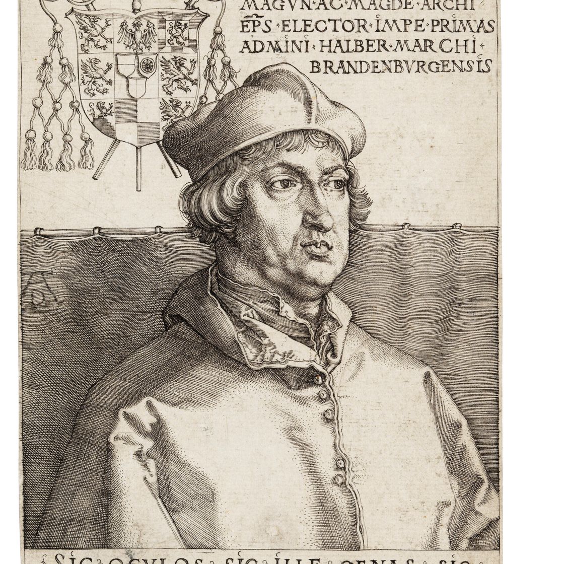 Albrecht Dürer — Кардинал Альбрехт Бранденбургский ("Маленький кардинал")