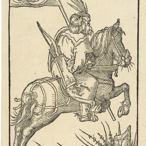 Albrecht Dürer — Турецкий всадник (Доджсон, 359)