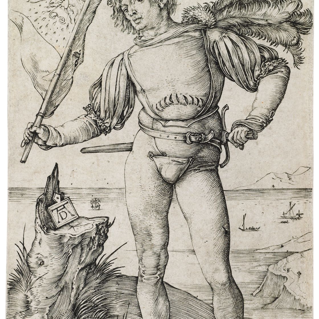 Albrecht Dürer — Знаменосец