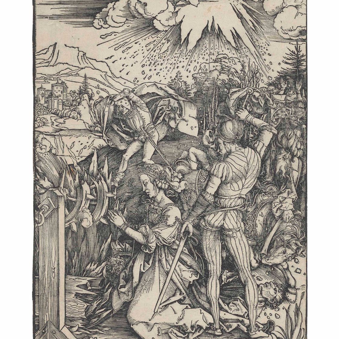 Albrecht Dürer — Мученическая смерть святой Екатерины