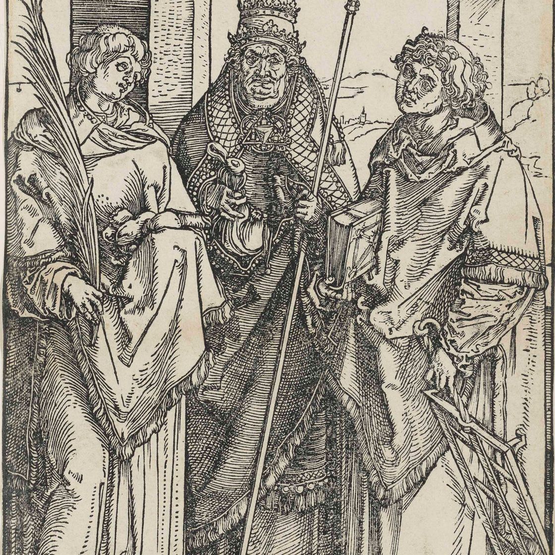 Albrecht Dürer — Святые Стефан, Сикст и Лаврентий