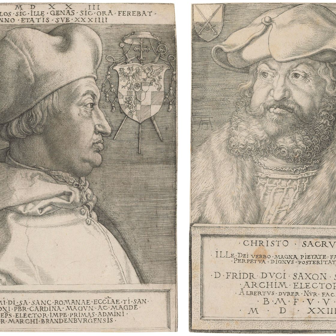Albrecht Dürer — Кардинал Альбрехт Бранденбургский ("Великий кардинал")