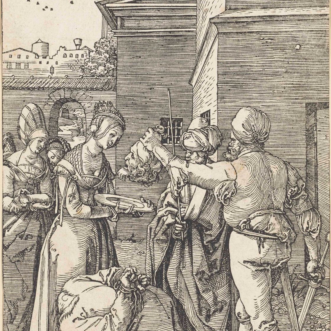 Albrecht Dürer — Обезглавливание святого Иоанна Крестителя