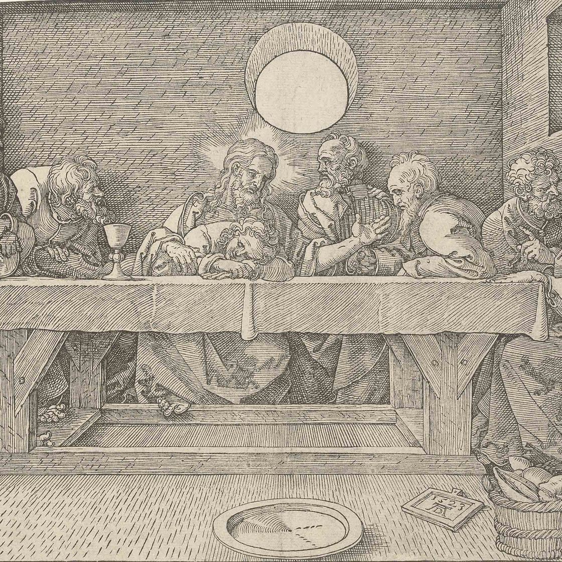 Albrecht Dürer — Тайная вечеря (ч. 53; М., гл. 184; С.М.С. 259)