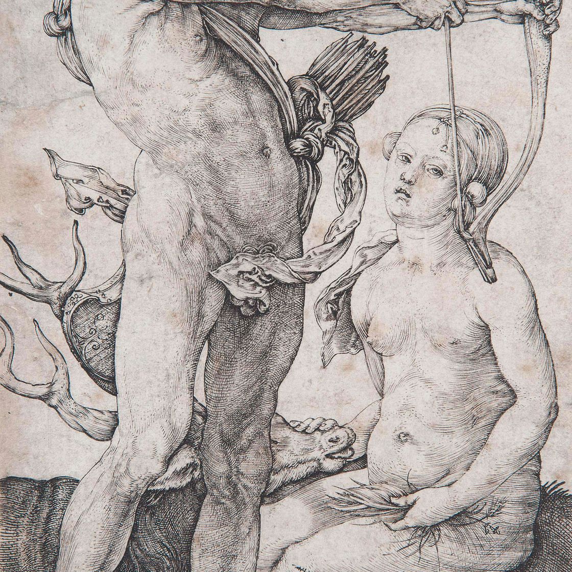 Albrecht Dürer — Аполлон и Диана (Барч, 68 лет; Медер, Холстейн, 64 года)