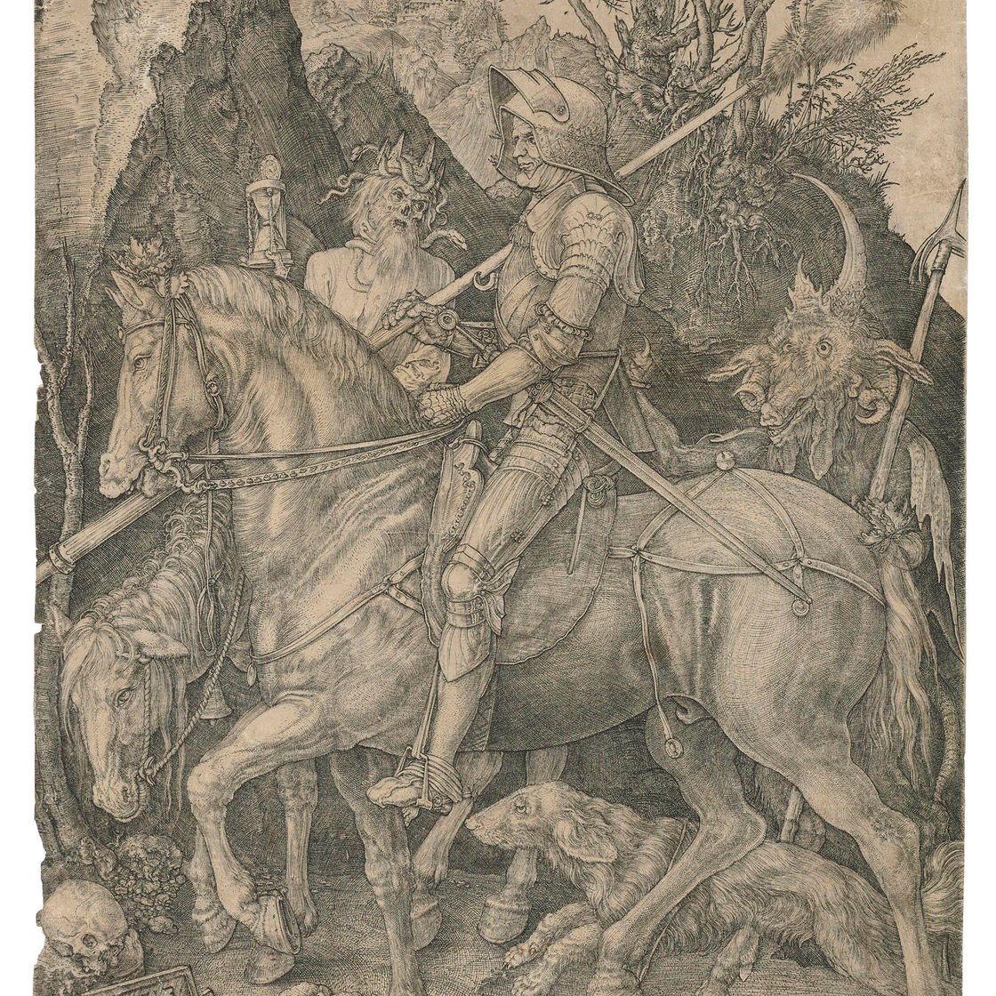 Albrecht Dürer — Рыцарь, Смерть и дьявол