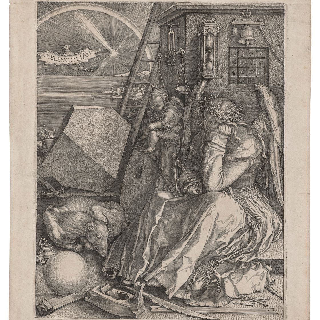 Albrecht Dürer — Меланхолия I