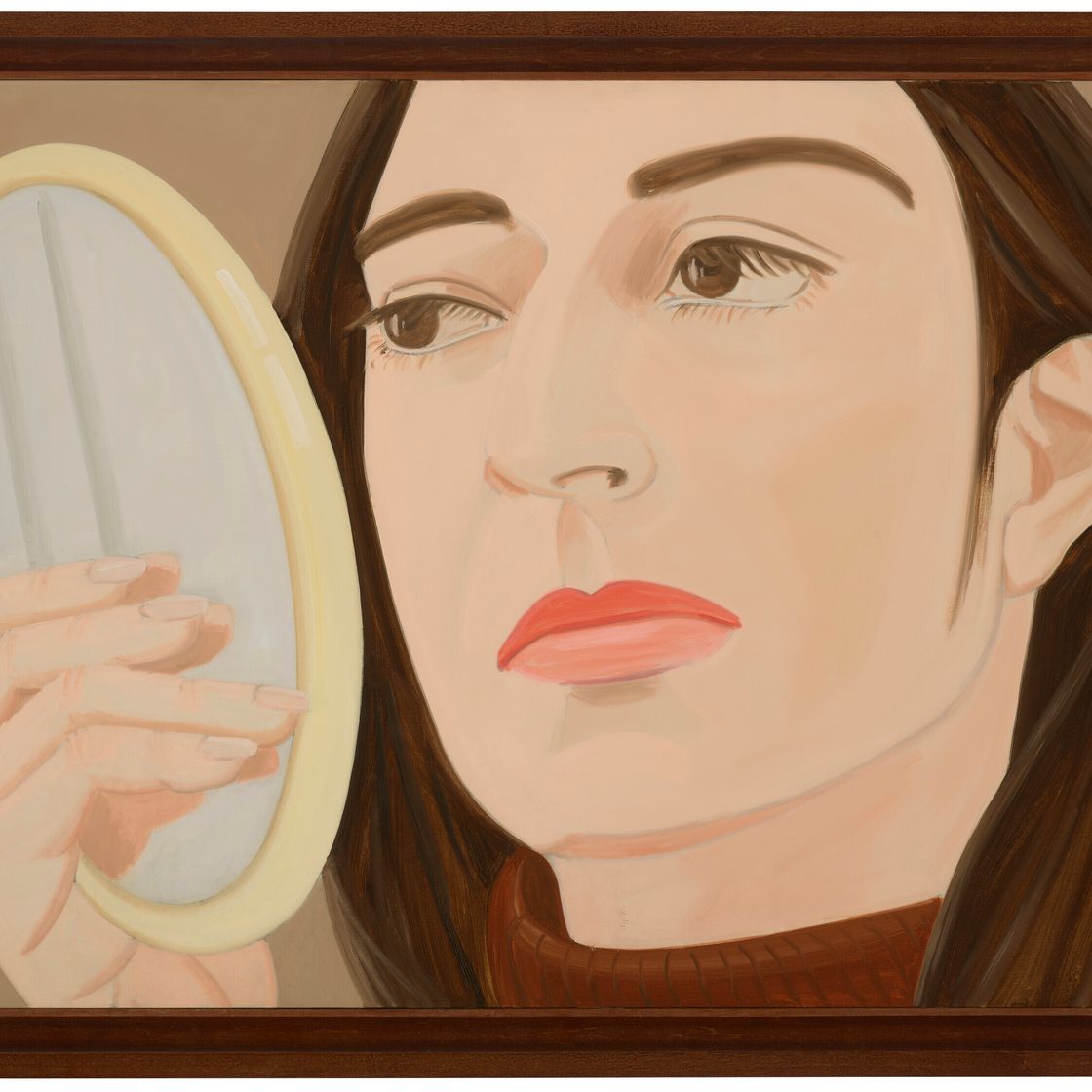 Alex Katz — Ада с зеркалом, изображение 2