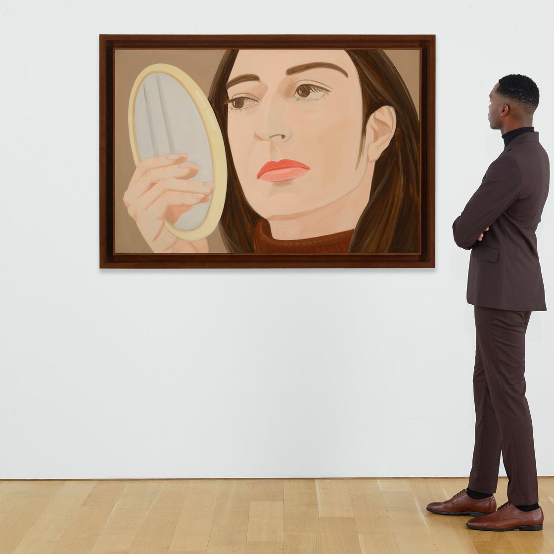Alex Katz — Ада с зеркалом, изображение 3