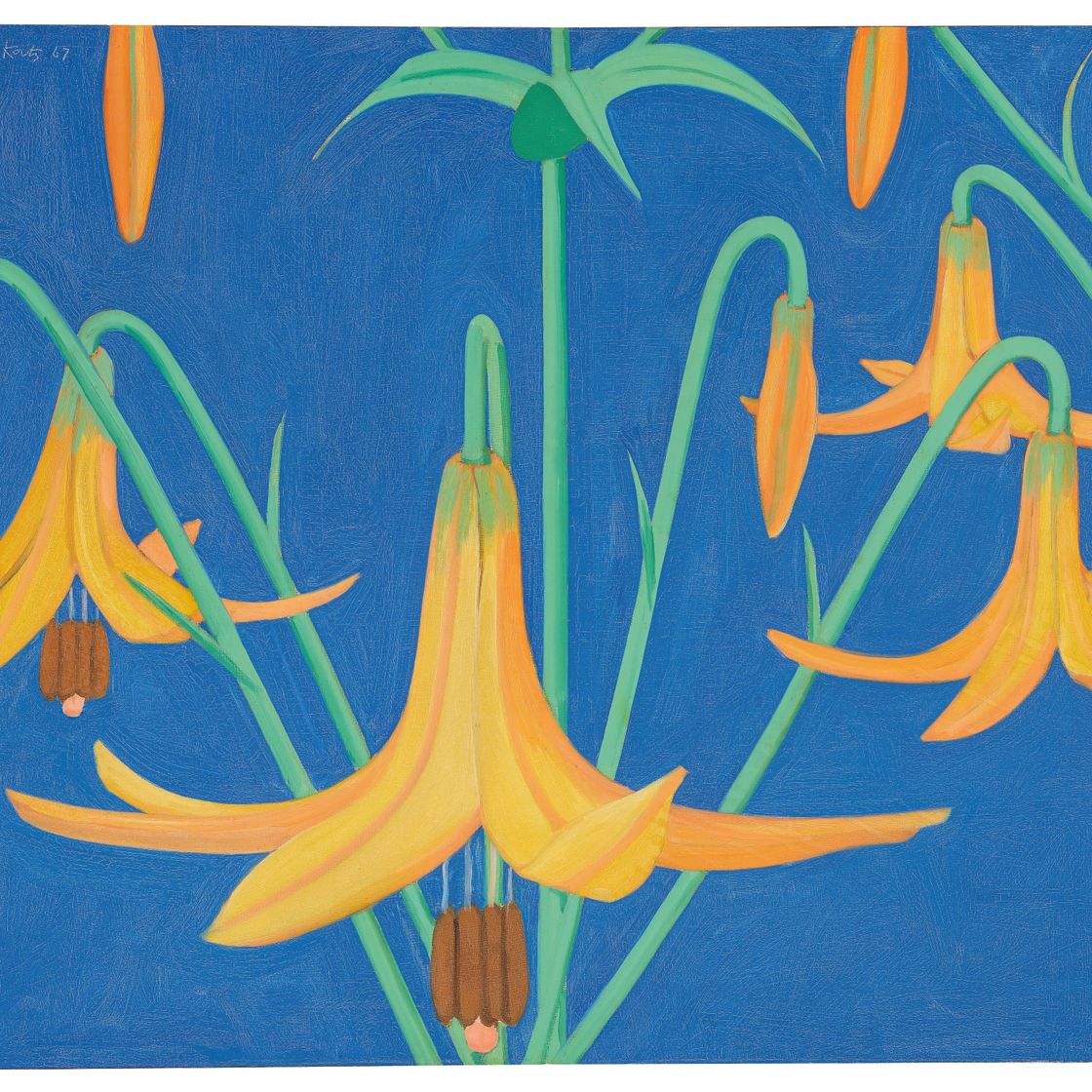 Alex Katz — Болотные лилии