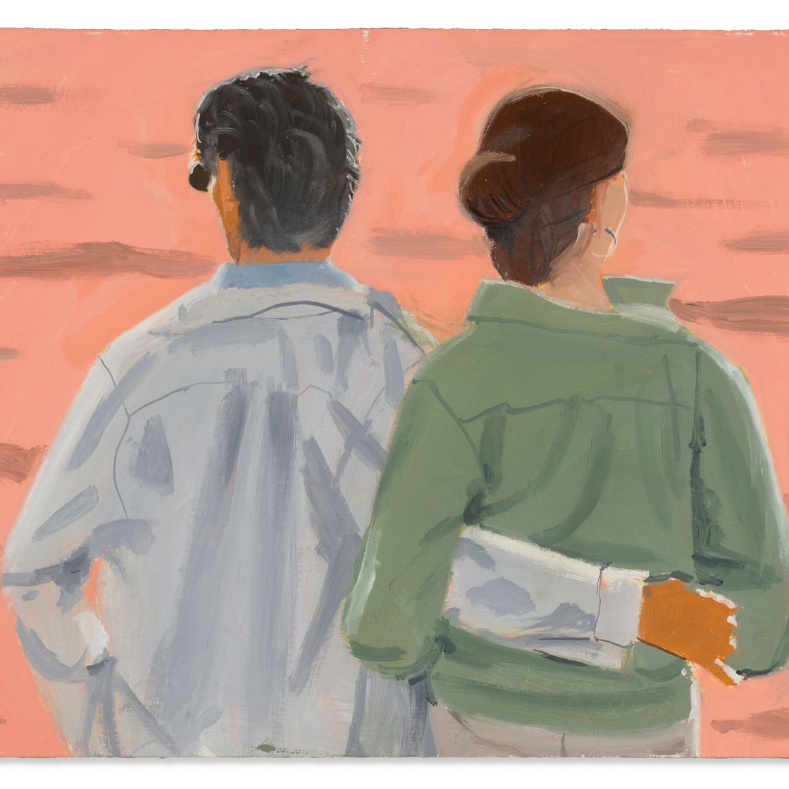 Alex Katz — Ким и Питер