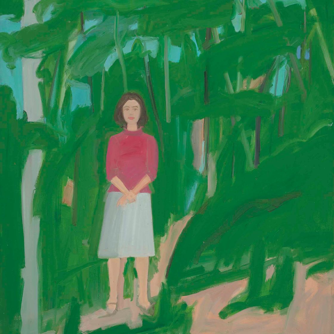 Alex Katz — Ада в лесу