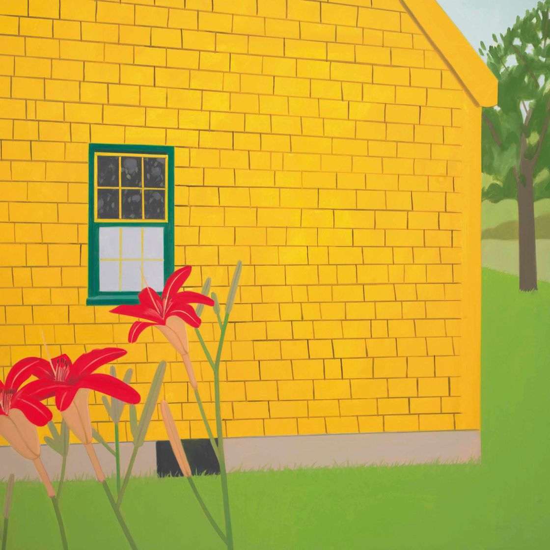 Alex Katz — Желтый дом