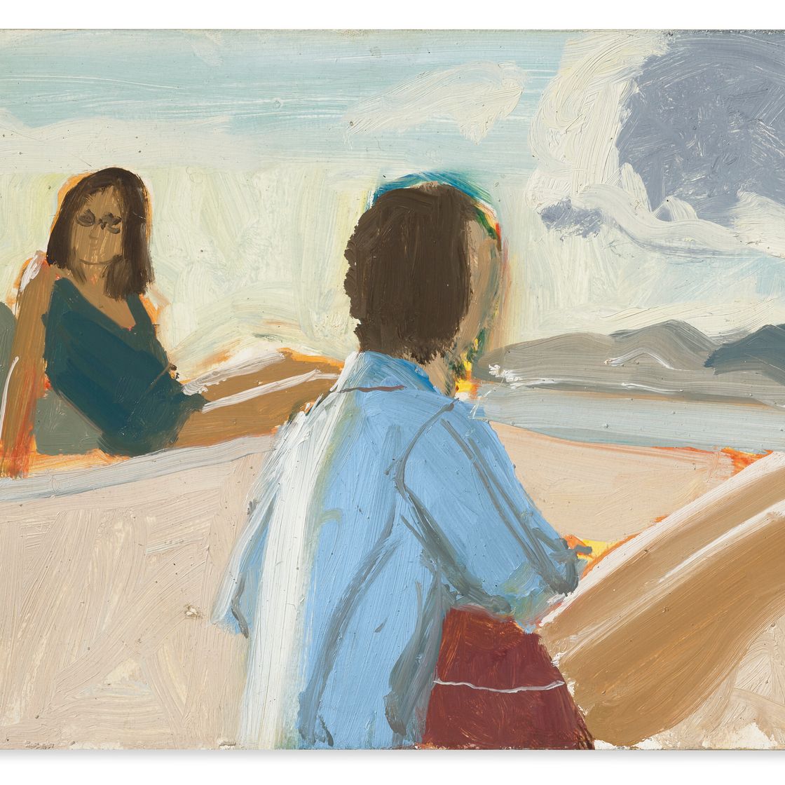 Alex Katz — Невис (исследование для Раунд-Хилла), изображение 1