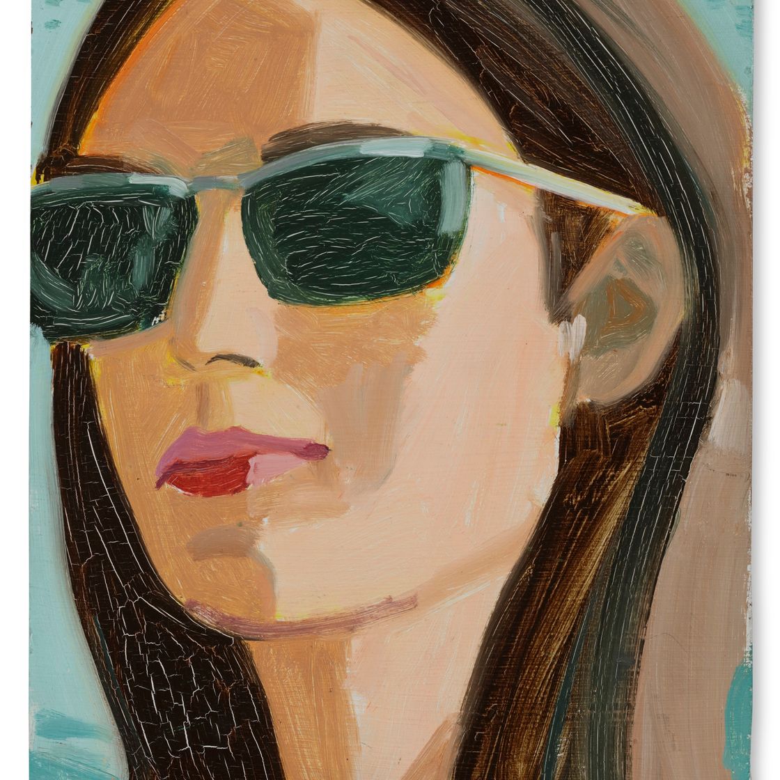 Alex Katz — Ада в солнцезащитных очках (исследование № 1)