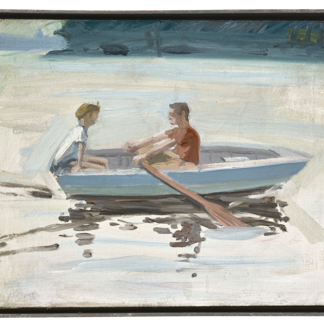 Alex Katz — Тренировка по гребле, изображение 2