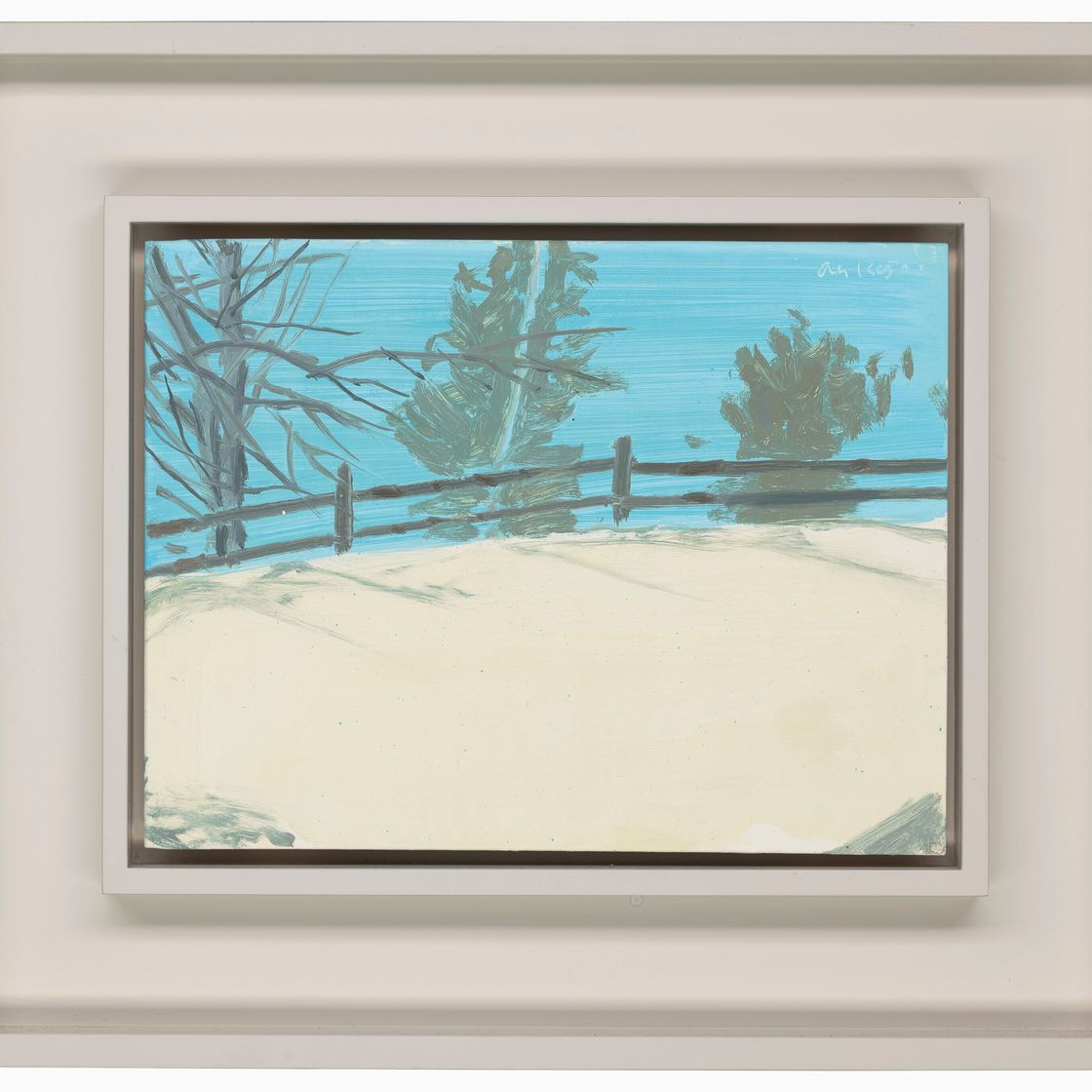 Alex Katz — Снежная сцена 1, изображение 2