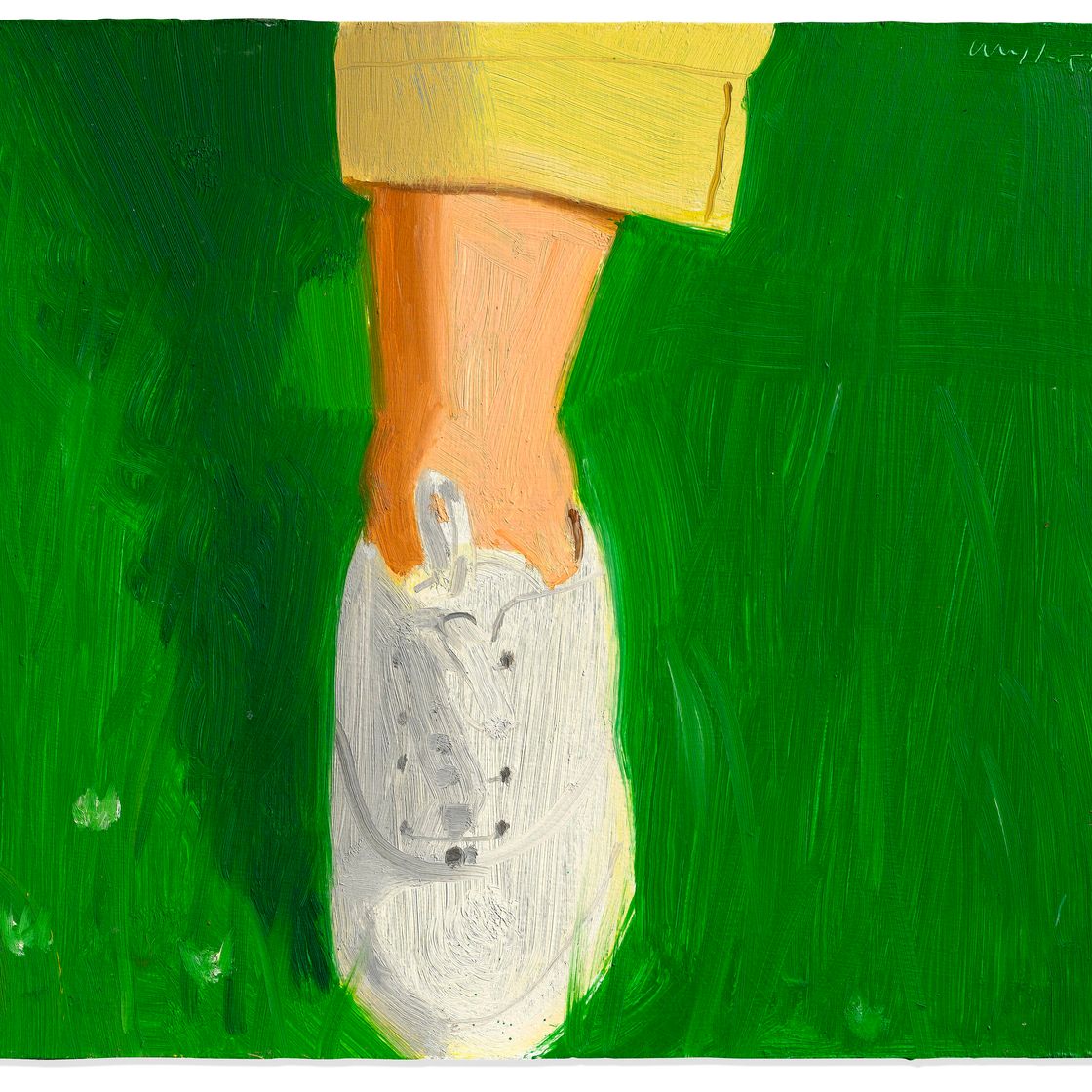 Alex Katz — Белые кроссовки