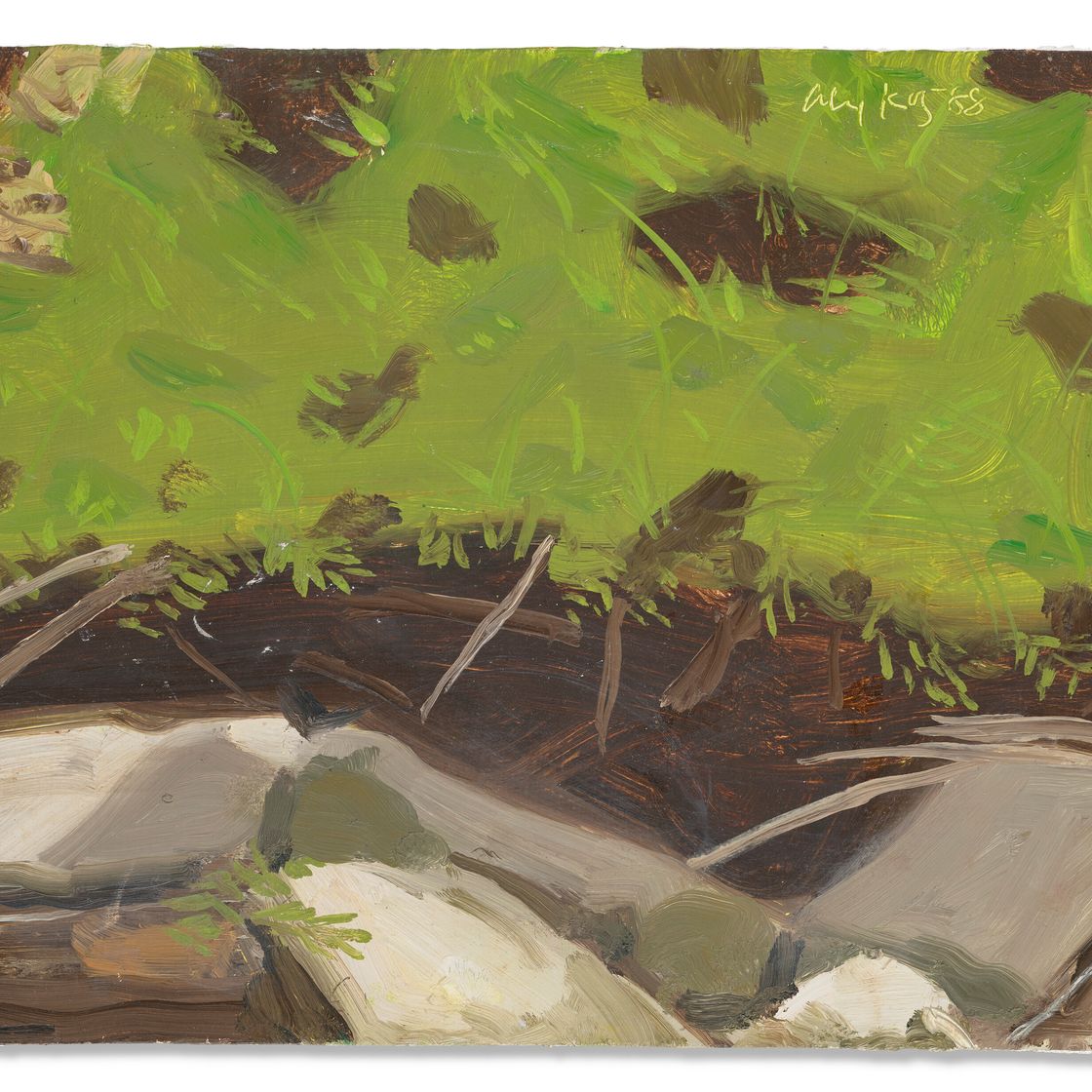 Alex Katz — Исследование для Black Brook 2