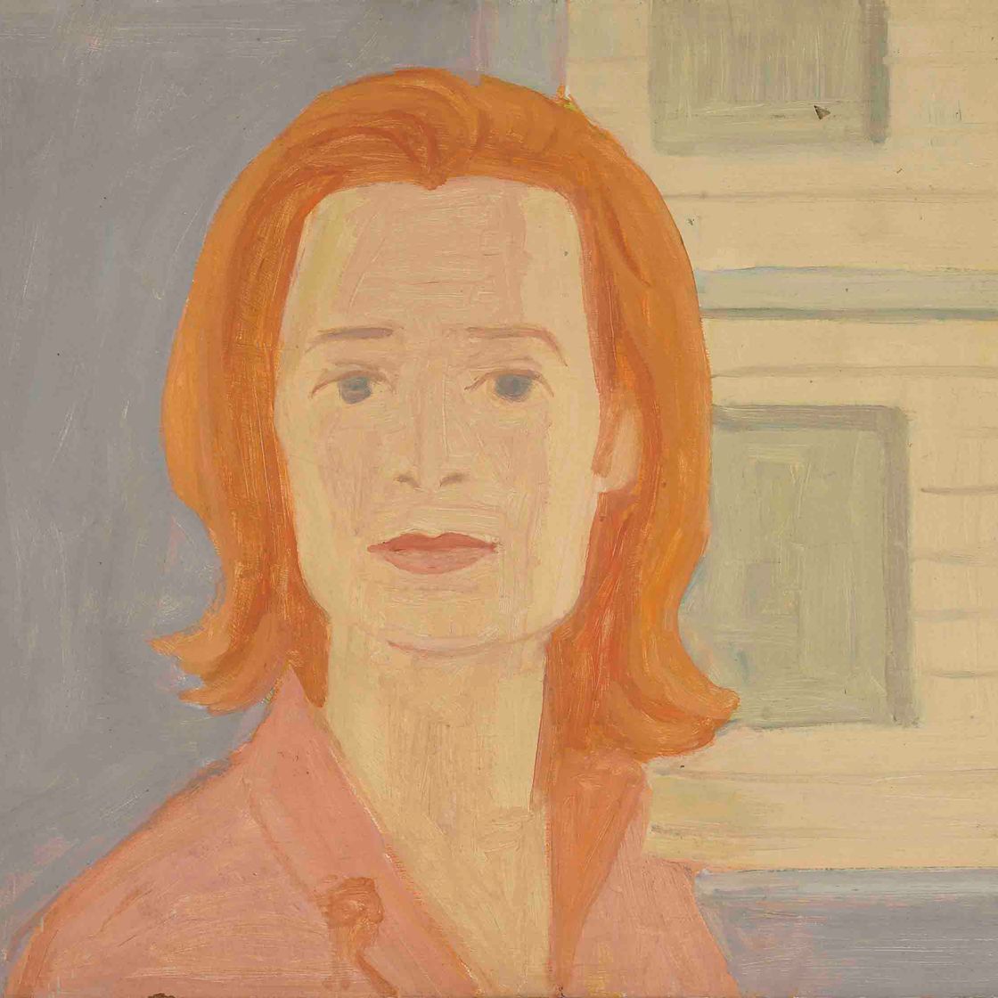 Alex Katz — Портрет Сильвии Стоун