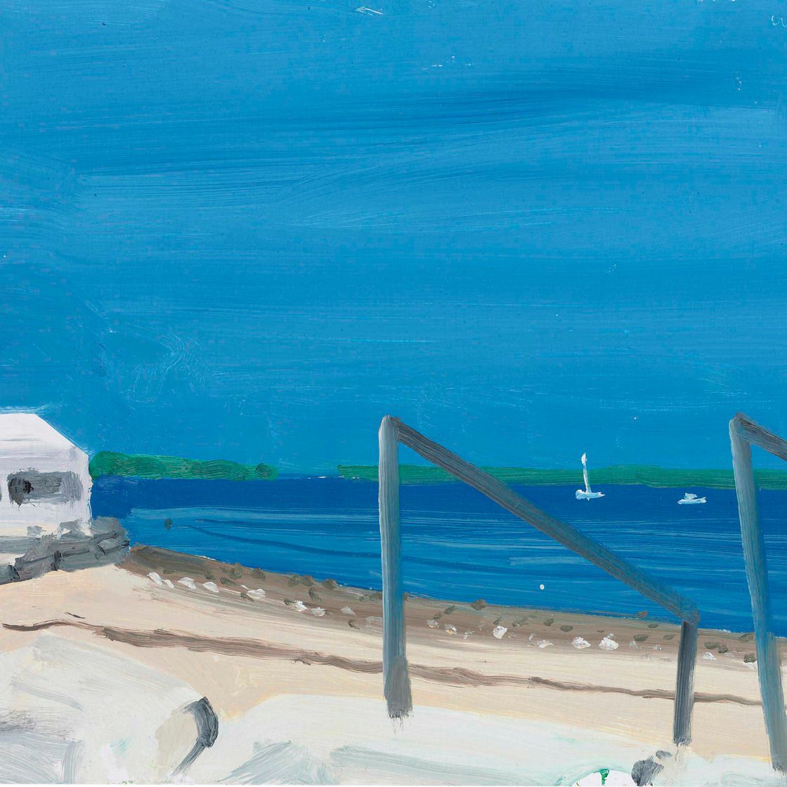 Alex Katz — Пляж в штате Мэн