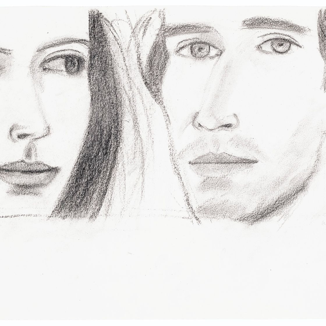 Alex Katz — Двойной портрет