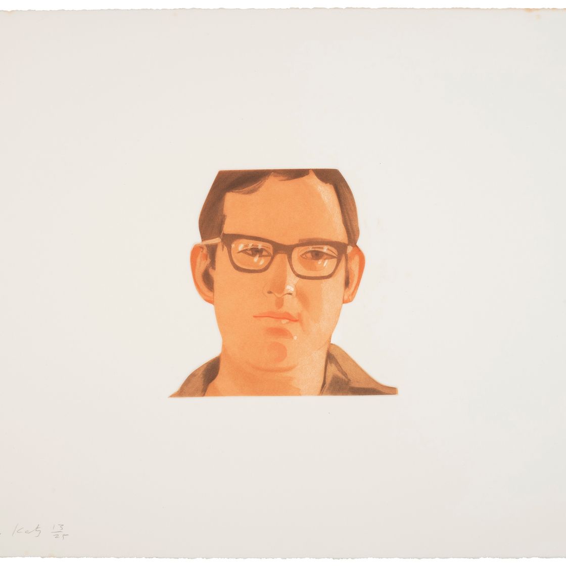 Alex Katz — Лицо поэта, изображение 3